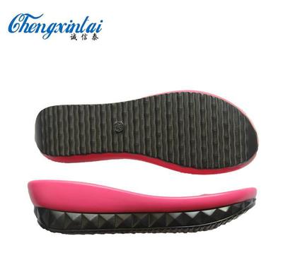 8806诚信泰鞋材 耐磨防滑聚氨酯凉鞋PU鞋底 高中档拖鞋 外贸出口